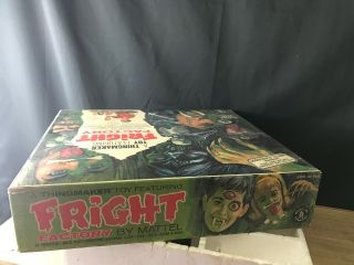 AS - IS PARTS,  BOX VINTAGE MATTEL 1966 THINGMAKER FRIGHT FACTORY 4 MOLDS 5