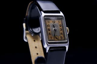 Extremly Patek Philippe antique Art Deco men ' s watch - rarity 1885 3