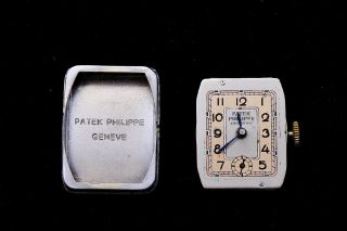 Extremly Patek Philippe antique Art Deco men ' s watch - rarity 1885 9