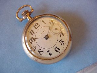 Hamilton Pocket Watch - 18s Grade 925 Model 2 - Rare Sub Seconds At 3 O 