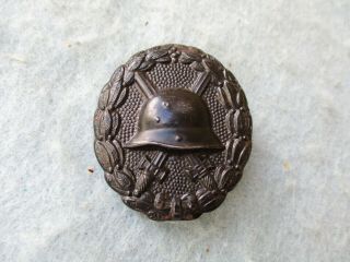 Wwi German Wound Badge Black Class Pb Ww1