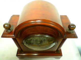 1885 English Fusee Bracket Clock With Full Column & Extensively Inlaid Case 2