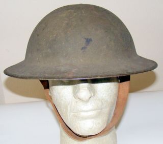 Wwi Us Doughboy Bell Steel Helmet M1917 Untouched