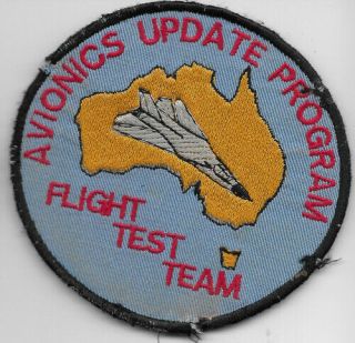 F - 111c Flight Test Team Avionics Update Program Squadron Patch