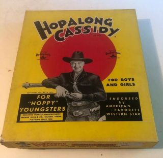Hopalong Cassidy Cowboy Outfit Chaps And Shirt Nm 1950