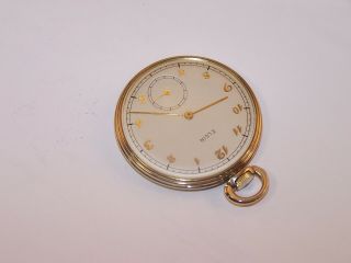 1943 Elgin 10s 15 Jewel 546 10K Gold Filled Pocket Watch 6