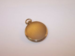 1943 Elgin 10s 15 Jewel 546 10K Gold Filled Pocket Watch 8