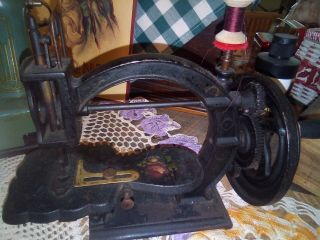 Rare - Grant Brothers Sewing Machine - Circa 1870,  Hand Crank,  England Style