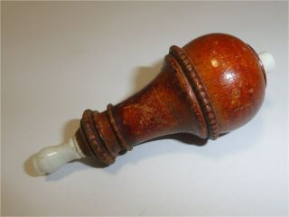 Antique Wood Servant Bell Call Push Button Switch Annunciator Hotel Butler Maid
