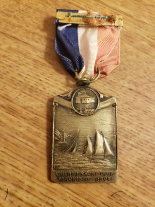 Chicago Yacht Club Mackinac Race 1965 Medal