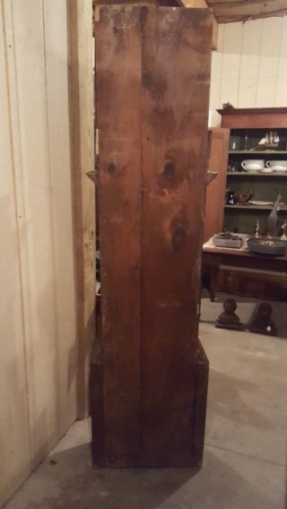 Antique English Tall Case / Grandfather Clock c.  1860 6