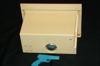 VTG 1973 MARX MAGIC SHOT SHOOTING GALLERY ARCADE GAME W/ BOX & GUN ORIG OWNER 5