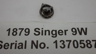 1879 Antique Orignial Singer 9w Sewing Machine Bobbin Hook