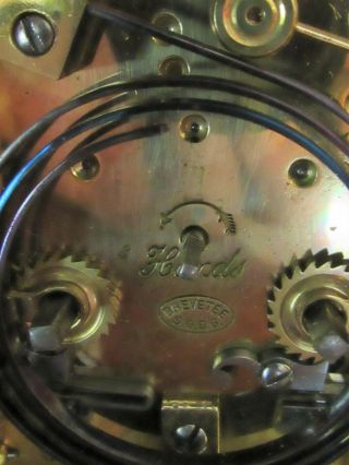 ANTIQUE FRENCH CARRIAGE CLOCK REPEATER - BREVETEE; STAMPED R.  G.  ;FUNCITIONS WELL 7