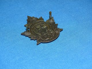 WWI - WWII Canadian Cap Hat Badge,  233rd OVERSEAS BATTALION (410) 2