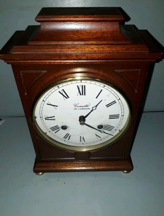 Comitti Of London (franz Hermle) Vintage Mantle Clock Chimes.