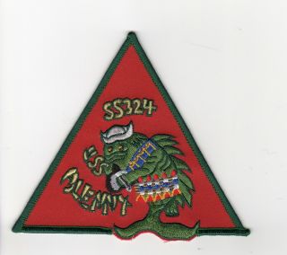 Uss Blenny Ss 324 Bc Patch Cat No C7072