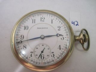 Burlington Watch Co.  21 Jewels Pocket Watch