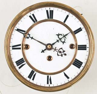 3 Weight Vienna Regulator Clock Movement & Dial @ 1890