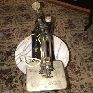 Antique WILLCOX & GIBBS Electric Sewing Machine, 3