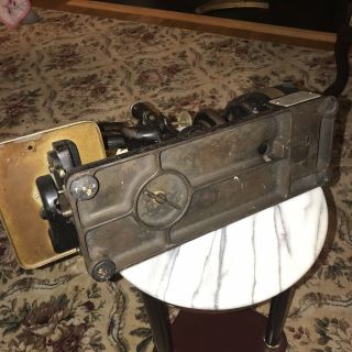 Antique WILLCOX & GIBBS Electric Sewing Machine, 7