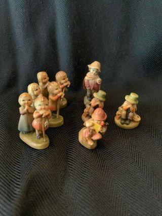 Anri Italy Wood Carved Miniatures