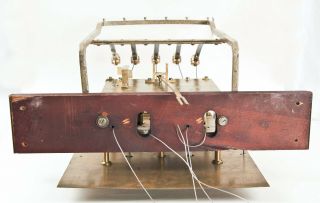 Herschede 5 tube grandfather clock movement only @ 1915 Good 12