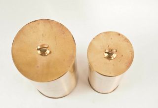 Herschede 5 tube grandfather clock weights @ 1915 Good 4