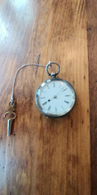 Pocket Watch Antique German Made 1820s Key Wind
