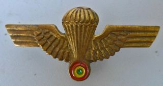 Ecuador South America Airborne Parachute Wings Metal Old Para Jump Wing