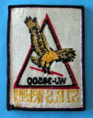 Collectible WATKINS - JOHNSON Patch WJ - 36500 SIRS Golden Falcon Receiving System 4