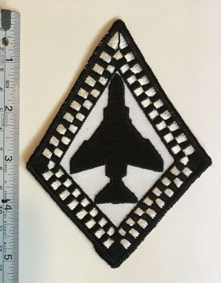 Usaf Patch - 93rd Tactical Fighter Squadron Tfs Makos F - 4 Diamond Rare