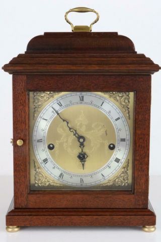 English 1/4 Chiming Bracket Or Mantel Clock By Comitti Of London Westminster