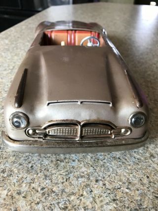 Antique Tin Toy JNF Neuhierl Cabriolet PAckard Cars Gigant Clockwork windup 3