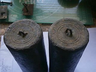 C1740 Good Longcase Grandfather Clock Lead Weights