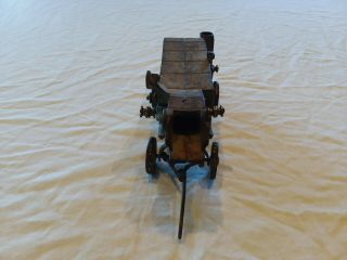 ANTIQUE MCCORMICK DEERING THRESHING MACHINE CAST IRON TOY BY ARCADE 1920s RARE 2