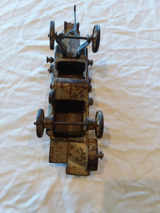 ANTIQUE MCCORMICK DEERING THRESHING MACHINE CAST IRON TOY BY ARCADE 1920s RARE 6