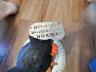 HENNING Hand Carved Wood in 
