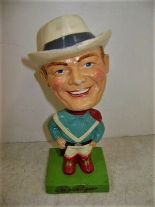 Vintage 1962 Roy Rogers Bobble Head