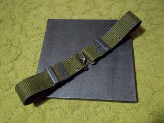 Nylon Web Olive Drab Equipment Belt Military