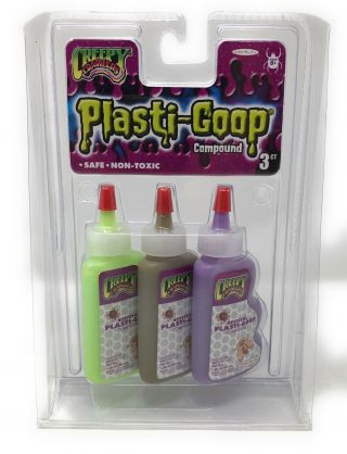 Plasti - Goop Thingmaker Creepy Crawlers Nip Jakks Pacific 2006 3 Different Colors