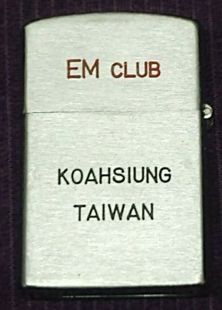 VIETNAM ERA SEA DRAGON CLUB AIR STATION TAIPEI KOAHSIUNG TAIWAN PENGUIN LIGHTER 2