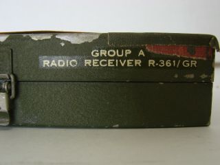 WW II ?? Military Radio Crystal Set R 361/GR NR Start at $5 4