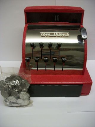 Tom Thumb Cash Register Toy (nib) By Western Stamping Corporation Jackson Mi.