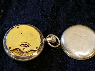 1890 Waterbury Pocket Watch Series J Not 5