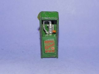 RARE VINTAGE TAYLOR & BARRETT WAKEFIELD / CASTROL OIL PUMP / CABINET 7