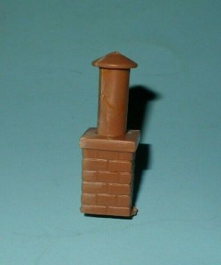 1960s Marx Untouchables Play Set Plastic Chimney For Warehouse Building