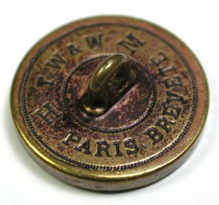 Antique Brass Paris tight Button 