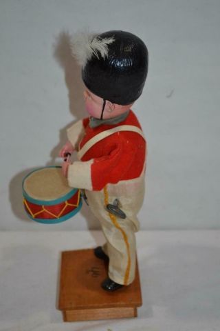 Vintage Japan Wind Up Celluloid Drummer Boy 8