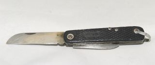 Greek Army 1976 Vintage Rare Folding Military Knife,  Can & Bottle Opener 4